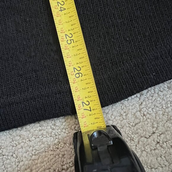 Vintage Volcom Men’s V Neck Sweater Sz M Black Cotton Made in USA Skate Surf - Picture 9 of 10